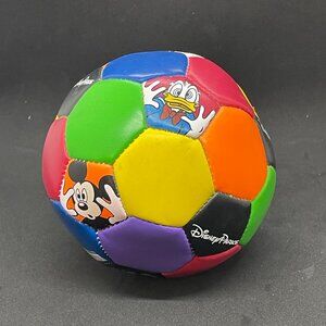 Vintage DISNEY PARKS Mickey & Friends Mini Soccer Ball
